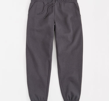Essential Heavyweight Fleece Baggy Fit Jogger Pants - Dark Grey