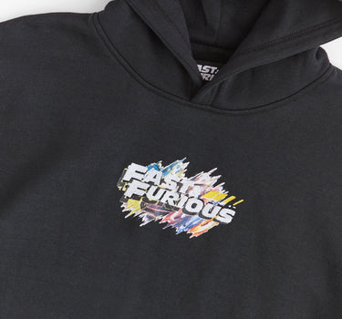 Fast & Furious Chenille Patched Hoodie - Black
