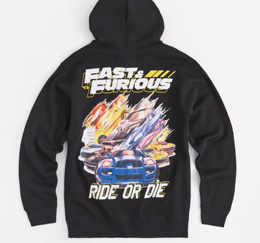 Fast & Furious Chenille Patched Hoodie - Black