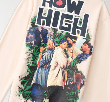 Degrees All Rolled Up How High Hoodie - Tan