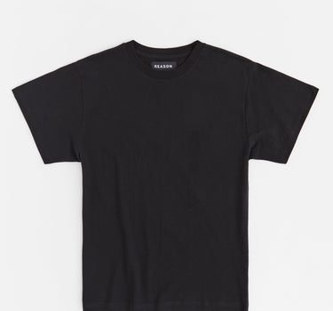 Essential Heavyweight Oversized Fit Super Soft Tee - Black