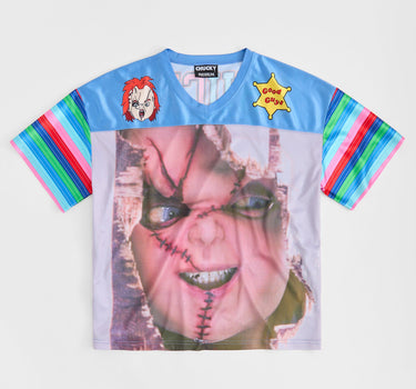 Chucky 90 Football Jersey - Blue