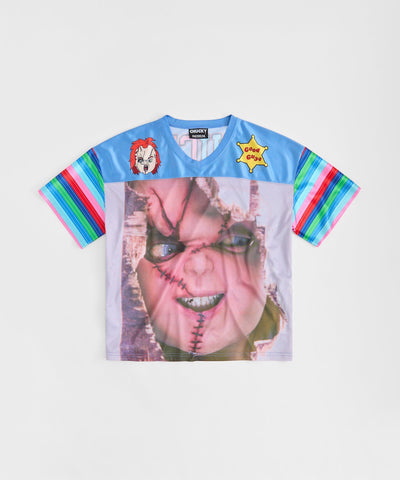 Chucky 90 Football Jersey - Blue