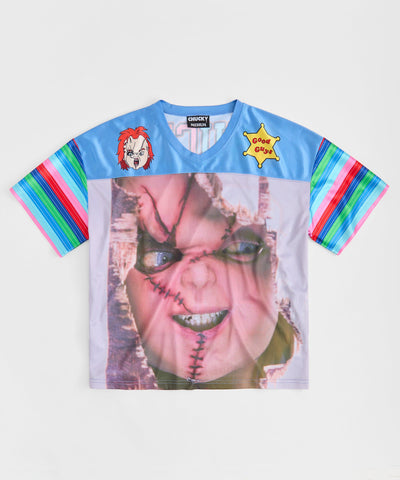 Chucky 90 Football Jersey - Blue