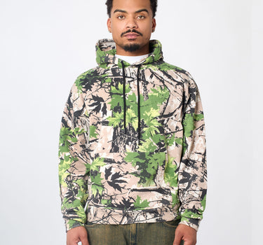 Essential Pull Over Boxy Fit Hoodie - Dark Brown Tree