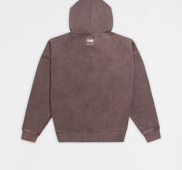 Essential Heavyweight Fleece Baggy Fit Comfy Hoodie - Brown