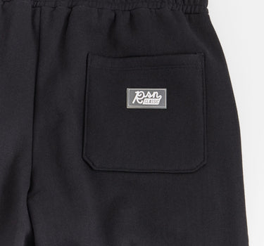Essential Heavyweight Fleece Baggy Fit Jogger Pants - Black
