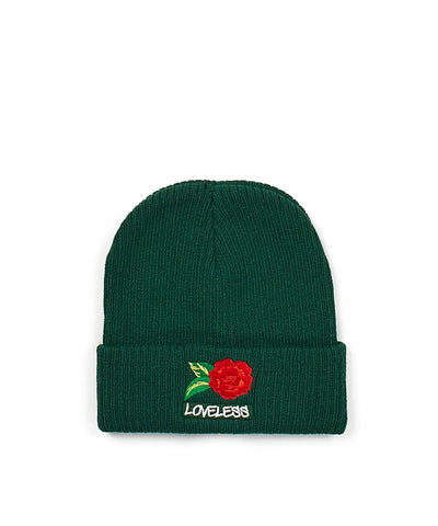 Roses Beanie - Green