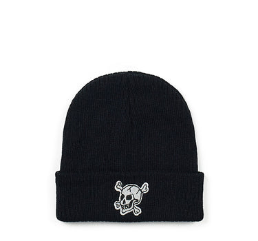 Crossbones Beanie - Black