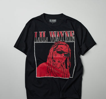 Lil Wayne Box Short Sleeve Tee - Black