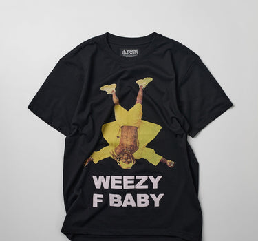 Lil Wayne Weezy F Baby Photo Short Sleeve Tee - Black