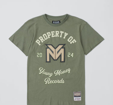 Lil Wayne Property Of Short Sleeve Tee - Olive Green