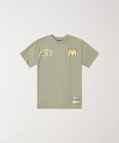 Lil Wayne Young Money Records Short Sleeve Tee - Olive Green