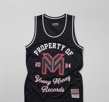 Lil Wayne Young Money Records Basketball Jersey - Black