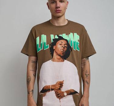 Lil Wayne Tha Carter Short Sleeve Tee - Brown