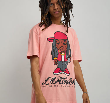 Lil Wayne Tunechi Short Sleeve Tee - Pink