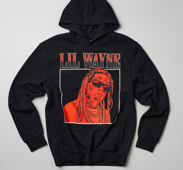 Lil Wayne Box Hoodie - Black