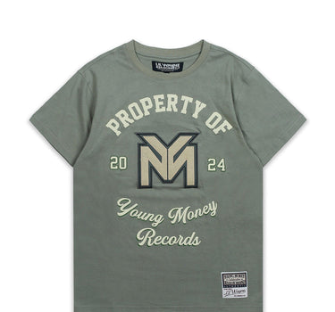 Lil Wayne Property Of Short Sleeve Tee - Olive Green