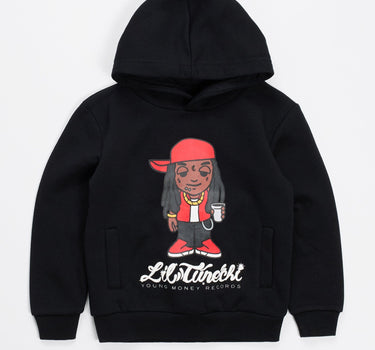 Kids Lil Wayne Tunechi Hoodie - Black