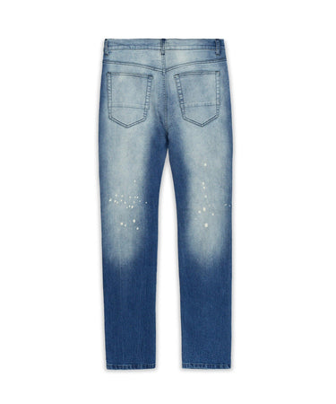 Zedd Light Washed Denim Jeans - Blue