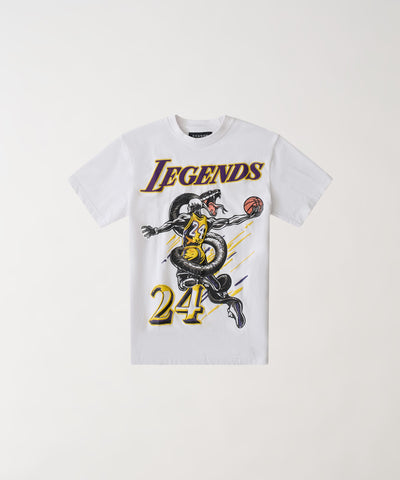 Legends 24 Applique Short Sleeve Tee - White