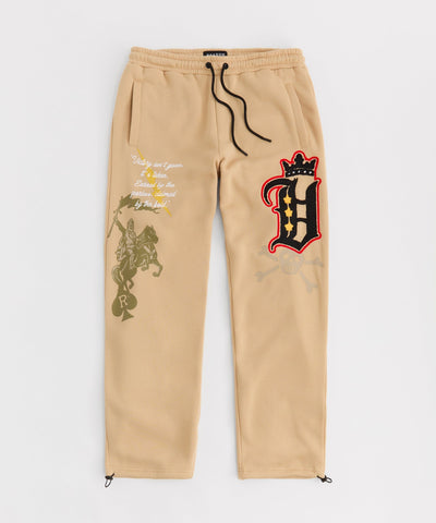 Champion Chenille Patched Pants - Khaki