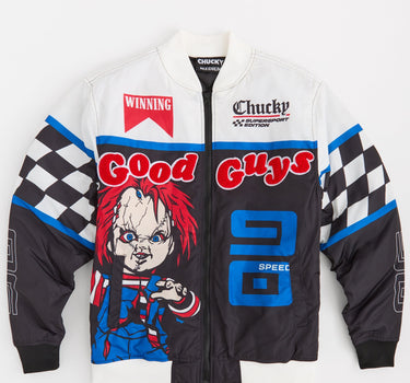 Chucky Racing Jacket - Black and White
