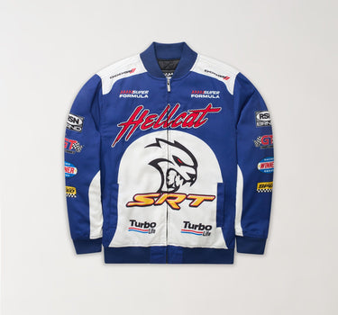 Dodge Hellcat Racing Full Zip Jacket - Blue