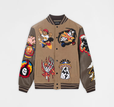 Beyond Reality Varsity Jacket PU