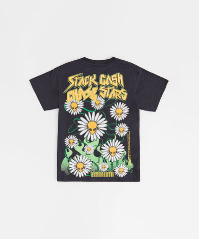 Stack Cash Short Sleeve Tee - Grey