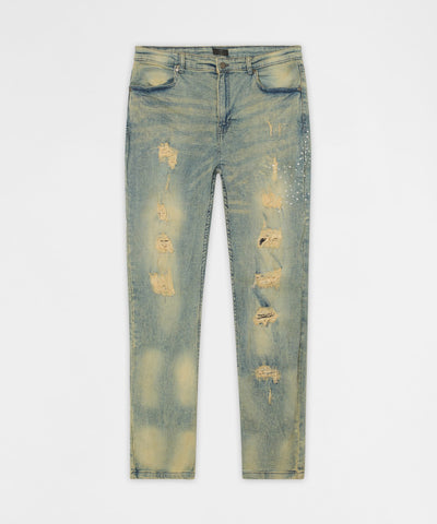 SKINNY FIT DENIM PANT
