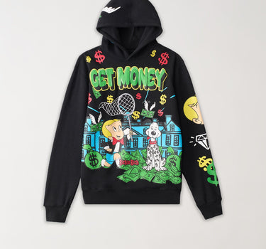 Richie Rich Get Money Hoodie - Black