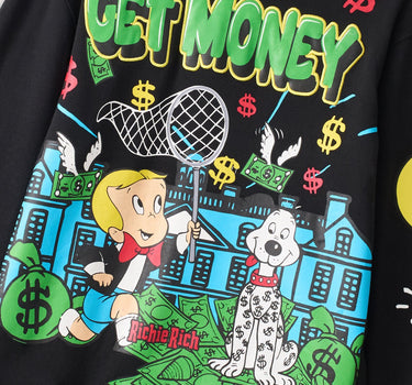 Richie Rich Get Money Hoodie - Black