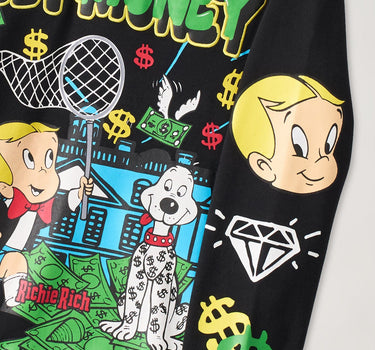 Richie Rich Get Money Hoodie - Black