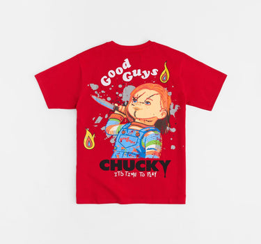 Chucky Wanna Play Short Sleeve Tee - Red