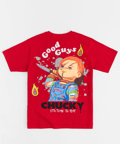 Chucky Wanna Play Short Sleeve Tee - Red
