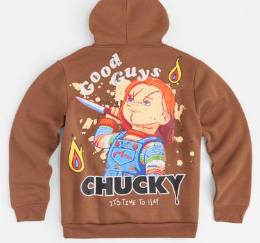 Chucky Good Guys Hoodie - Brown