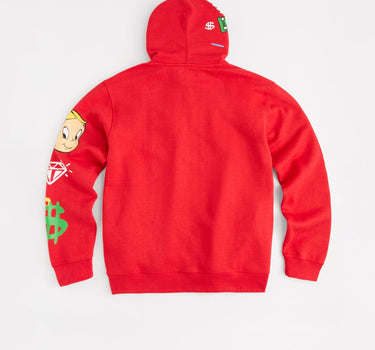 Richie Rich Get Money Hoodie - Red
