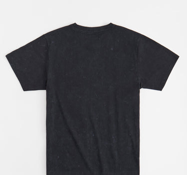 Grim Reaper Rhinestone Washed Short Sleeve Tee - Black