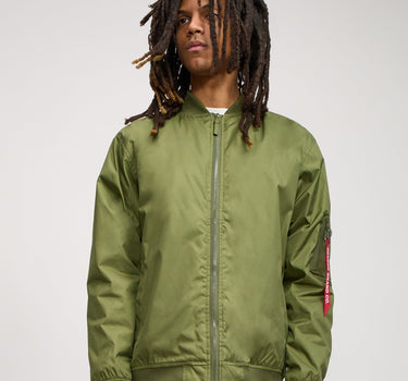 Destroyer Nylon Bomber Jacket - Green