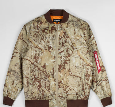 Destroyer Nylon Bomber Jacket - Brown