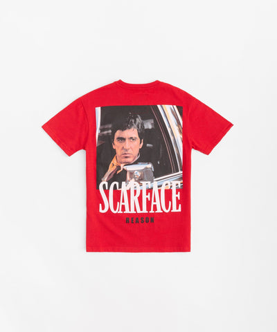 Scarface Car Short Sleeve Tee - Red