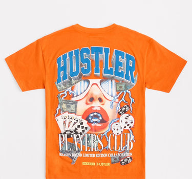 Hustle Over Hype Short Sleeve Tee - Red