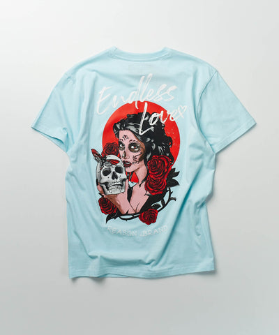 Endless Love Short Sleeve Tee - Light Blue
