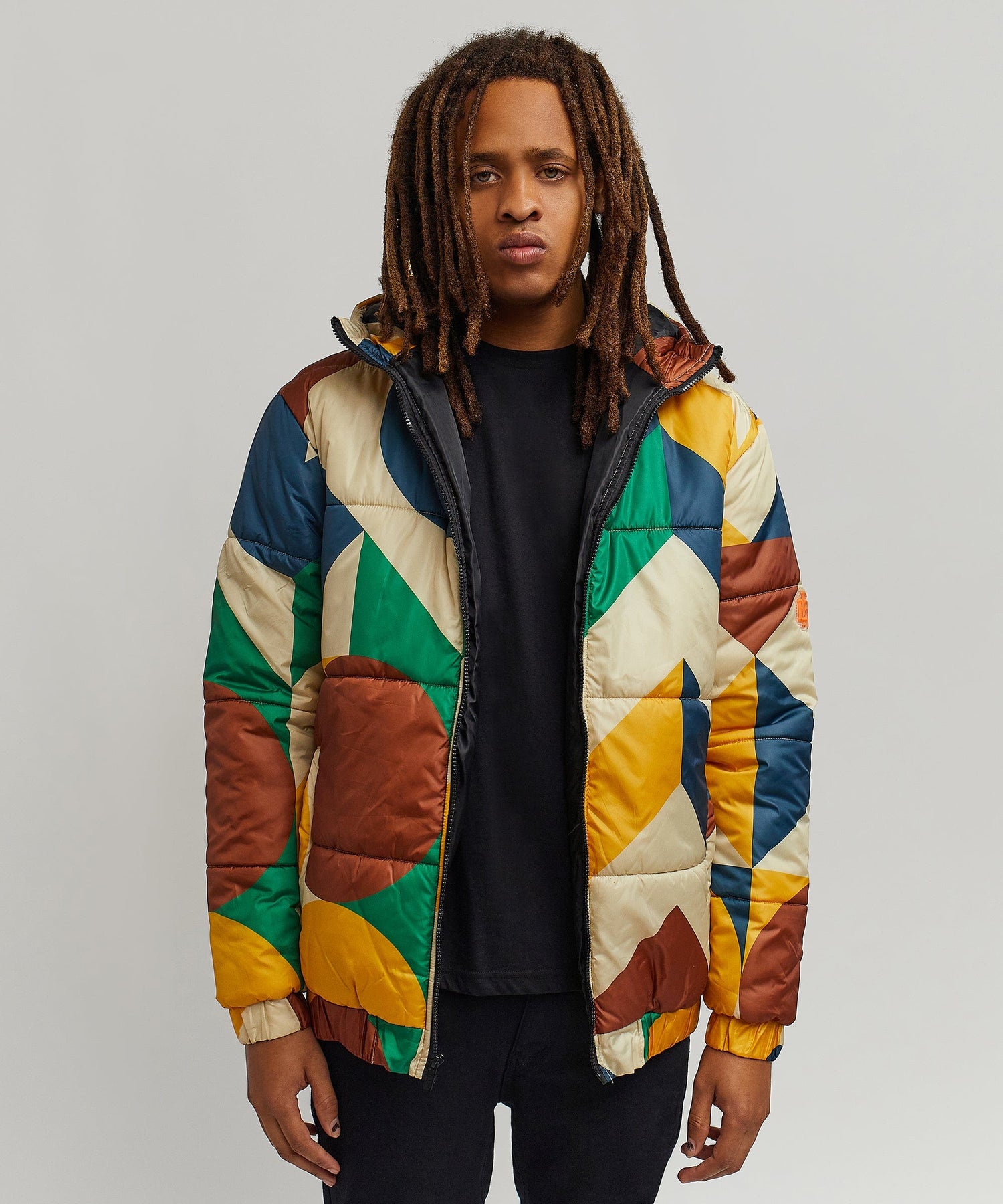 Geometric Puffer Jacket – Reason Clothing