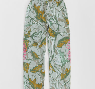 Women Fly High Rhinestone Fleece Pants - Olive Green