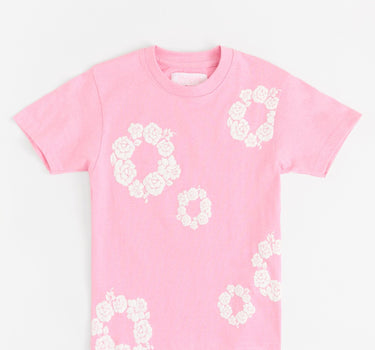 Women Rose Tee - Pink