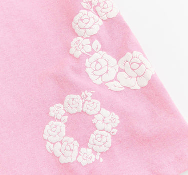 Women Rose Tee - Pink