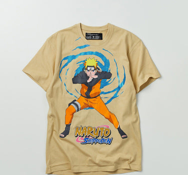 Kids Naruto Split Energy Short Sleeve Tee - Khaki