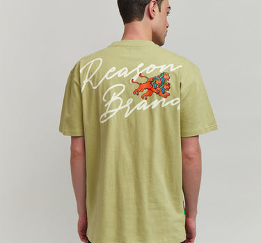 Heart Broken Short Sleeve Tee - Olive Green